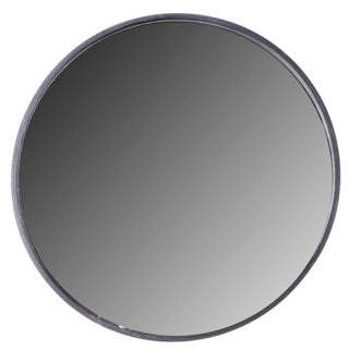Spiegel runde Form 40 cm schwarz