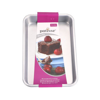 Patisse Patisse Brownie Form 28x18x4 cm Silber