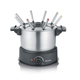 Severin Fondue 1500W 8-Personen Black FO 2470