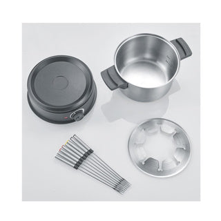 Severin Fondue 1500W 8-Personen Black FO 2470
