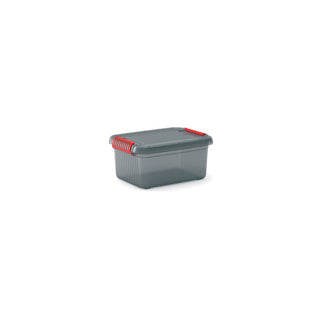 Kis K Latch -Speicherboxen mit Deckel 14 L transparent