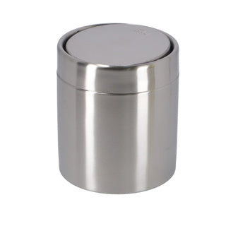 EKO Tischabfallbehälter 1,5 l - Silber
