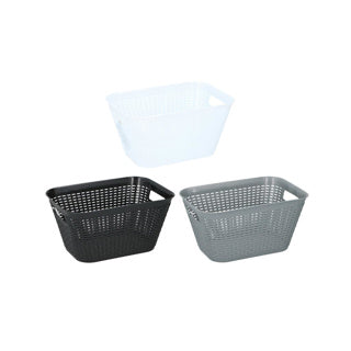 Speicherkorb 29x20x15 cm assorti grau oder schwarz