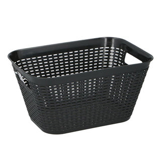 Speicherkorb 29x20x15 cm assorti grau oder schwarz