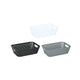 Speicherkorb 29 x 20 x 8,5 cm Assorti Farben