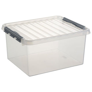 SUNWARE Q-Line Storage Box 36L transparent