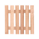 Basic Bambus Pannen Coaster 17,5x18 cm