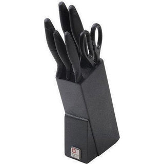 Richardson Sheffield Laser Küche Messer Block 6-teiliger Schwarz