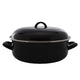 Kaiserliche Küche Braadpan Emaille Schwarz Ø28 cm 3,5 l