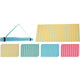 Strandmatte 180x75cm 4 Assorti Farben