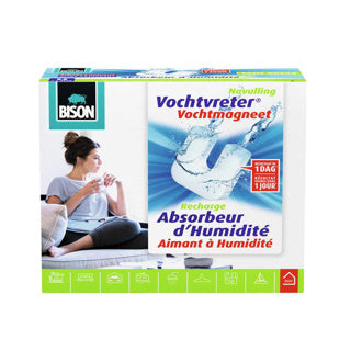 Bison -Feuchtigkeit -Eerer -Feuchtigkeitsmagnete nach geruchloser 450ggr.