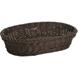 Westmark Brotkorb oval 32x23x7 cm braun