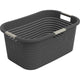 Rotho -Waschkorb 40L Country Anthrazit