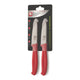 Richardson Sheffield Richardson Sheffield Schilmes 2-teiliger Edelstahl rot