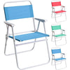 Strandklappstuhl mit Armlehne 50 x 54 x 79 cm 3 Assorti