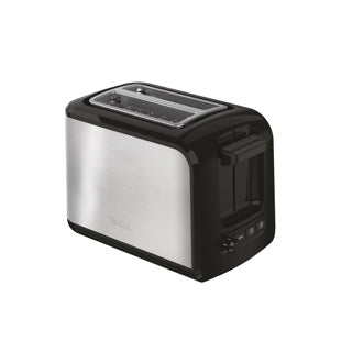 Tefal Tefal Tt410d Express Toaster 16x26x19 cm 850W Edelstahl Schwarz