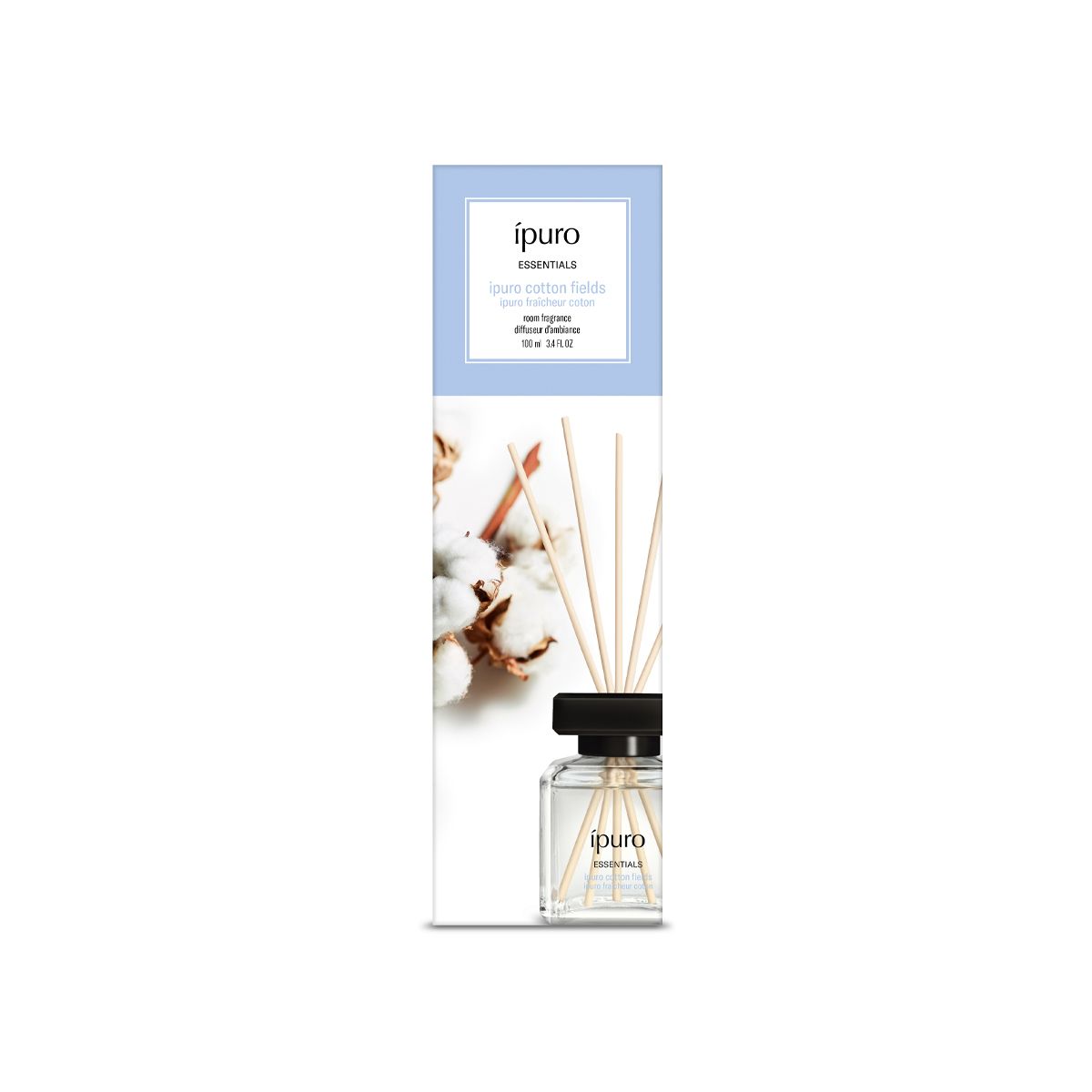 Ipuro Duftdiffusor Baumwollfelder 100 ml