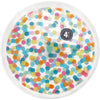 Platten mit Punkten 22,5 cm, 4st.