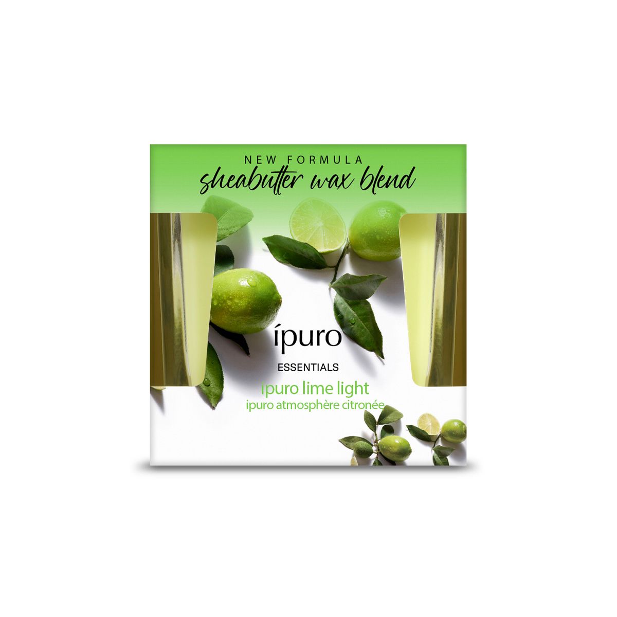 Ipuro Duftkerze Limettenlicht 125gr.