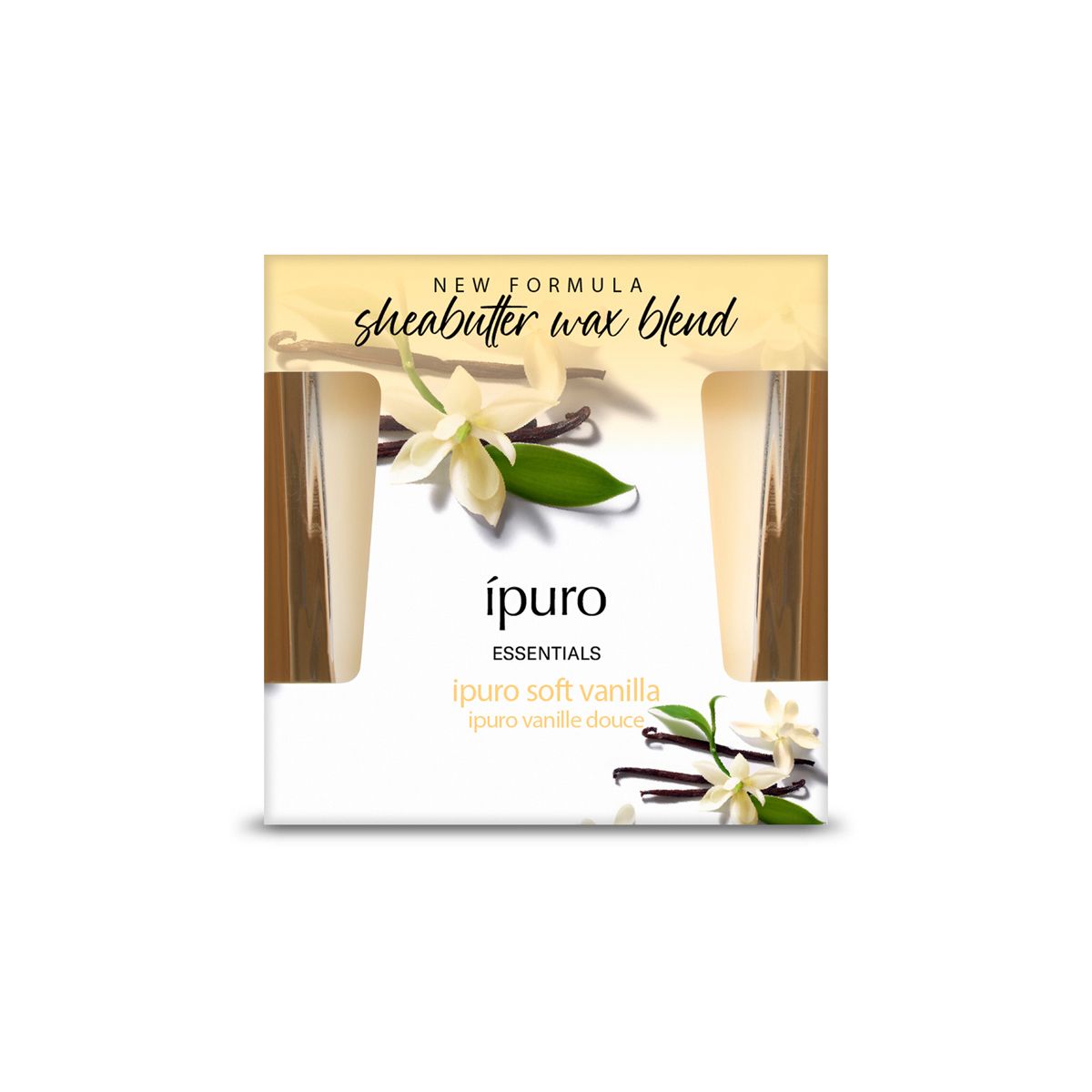 Ipuro Duftkerze weiche Vanille 125gr.