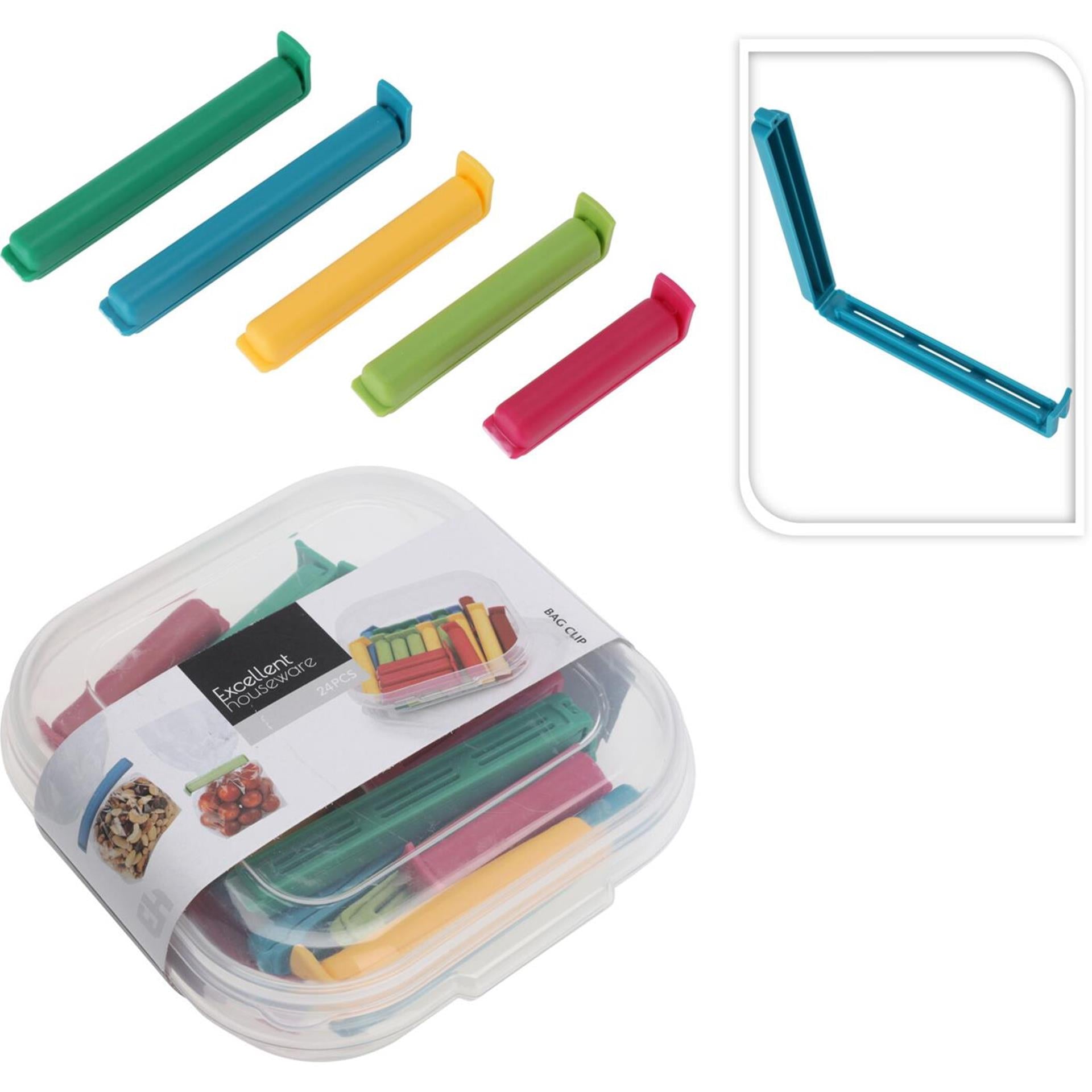 Excellent Houseware Frischhalteklammern 24 Stk