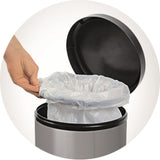 Rotho Rotho Paso Pedal Bin 30l Metallic Silber Schwarz - afbeelding 2