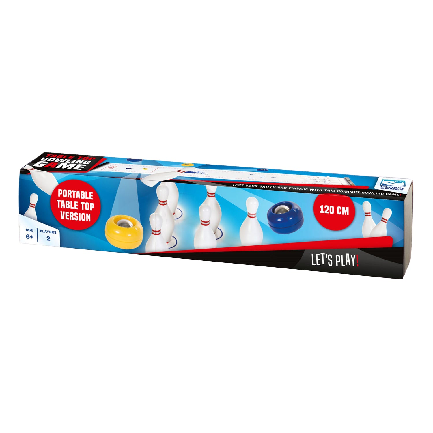 Clown Games Table Bowlingspiel, 120 cm