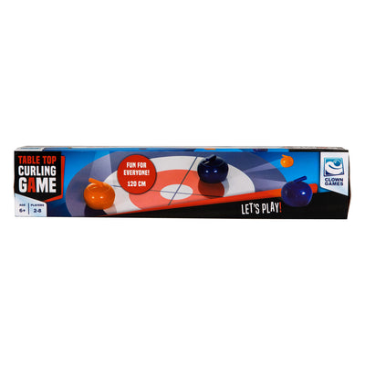Clown Games Table Curling mit 8 Steinen