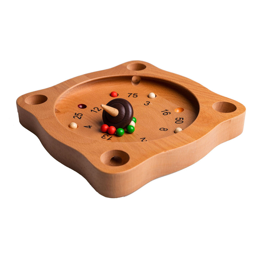 Clownspiele Tiroler Roulette Holzbrettspiel