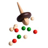 Clownspiele Tiroler Roulette Holzbrettspiel