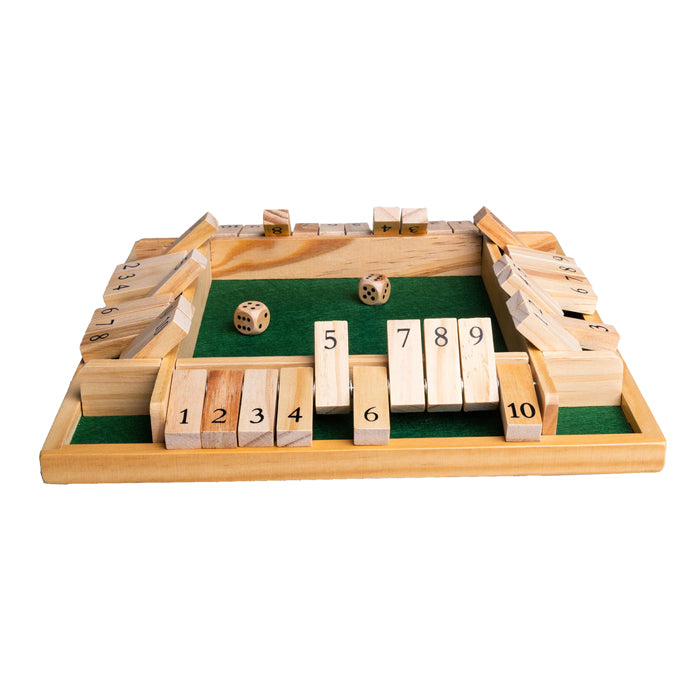 Clown -Spiele schloss das Box Holzbrettspiel aus