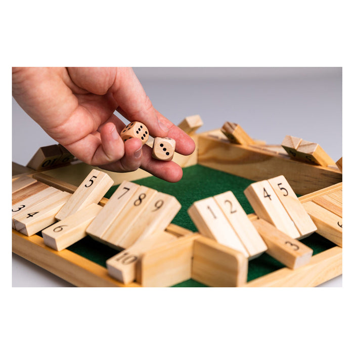 Clown -Spiele schloss das Box Holzbrettspiel aus