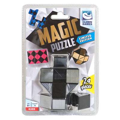 Clownspiele Clown Puzzle Silber