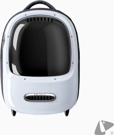 Petkit Breezy 2 – Weiß – Katzen-Reisetasche – Hunde-Tragetasche – kleine Hunde und Katzen – leicht – mit Licht und Ventilator