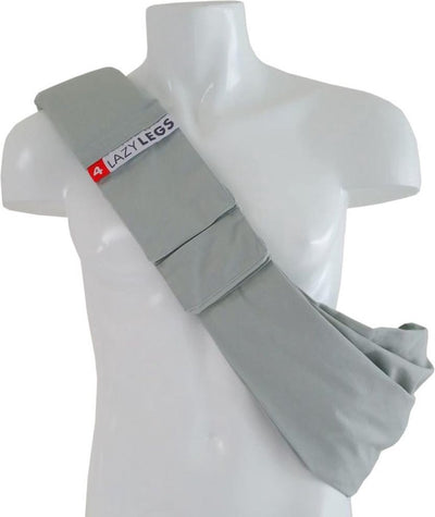 4lazylegs Babytrage – grau – für Hunde bis 7kg