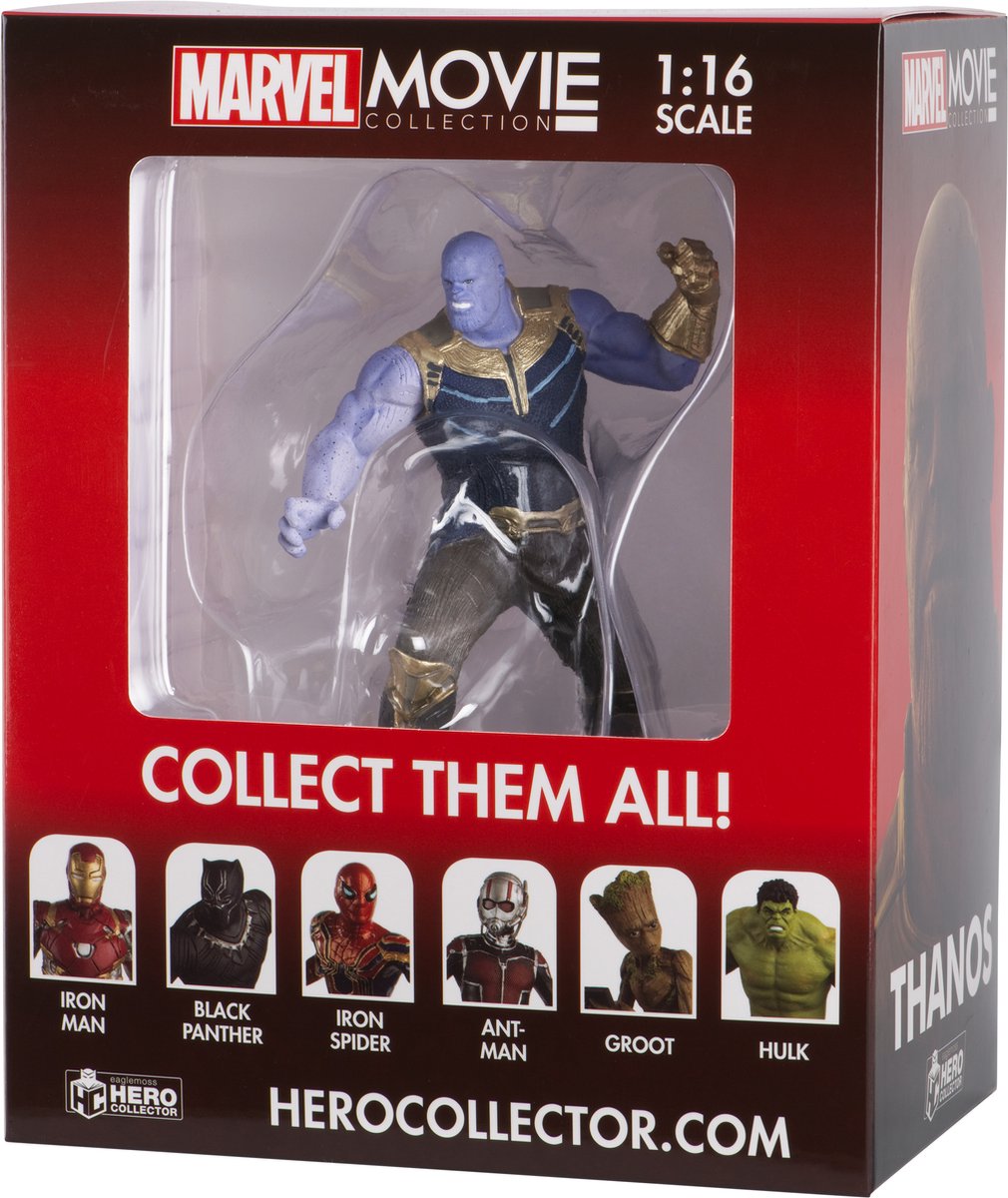 Eaglemoss Collections Marvel-Film 1:16 Figuren – Thanos (speziell) 18 cm