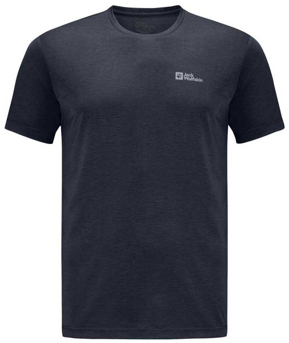 Jack Wolfskin vonnan s s t m Herren-T-Shirt – Mitternachtshimmel
