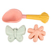 Kleine niederländische Strandset-Blumen und -Totten 3-teilig