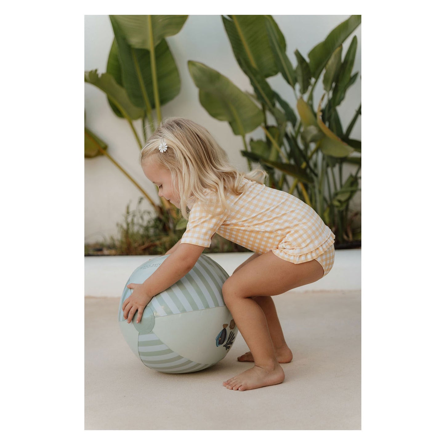 Little Dutch Fresh Greens Strandball, 35 cm