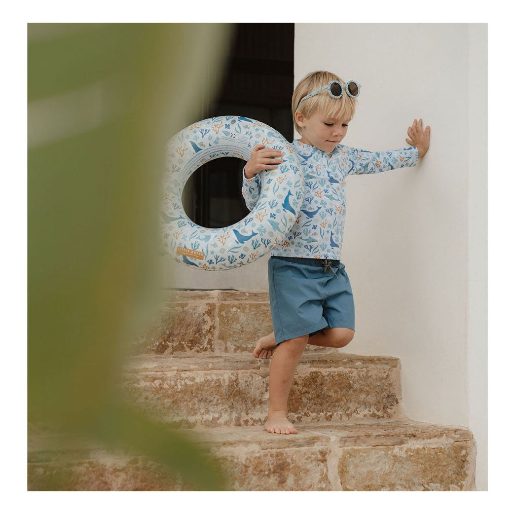 Kleine niederländische Ozeanträume Schwimmring Blau, 50 cm