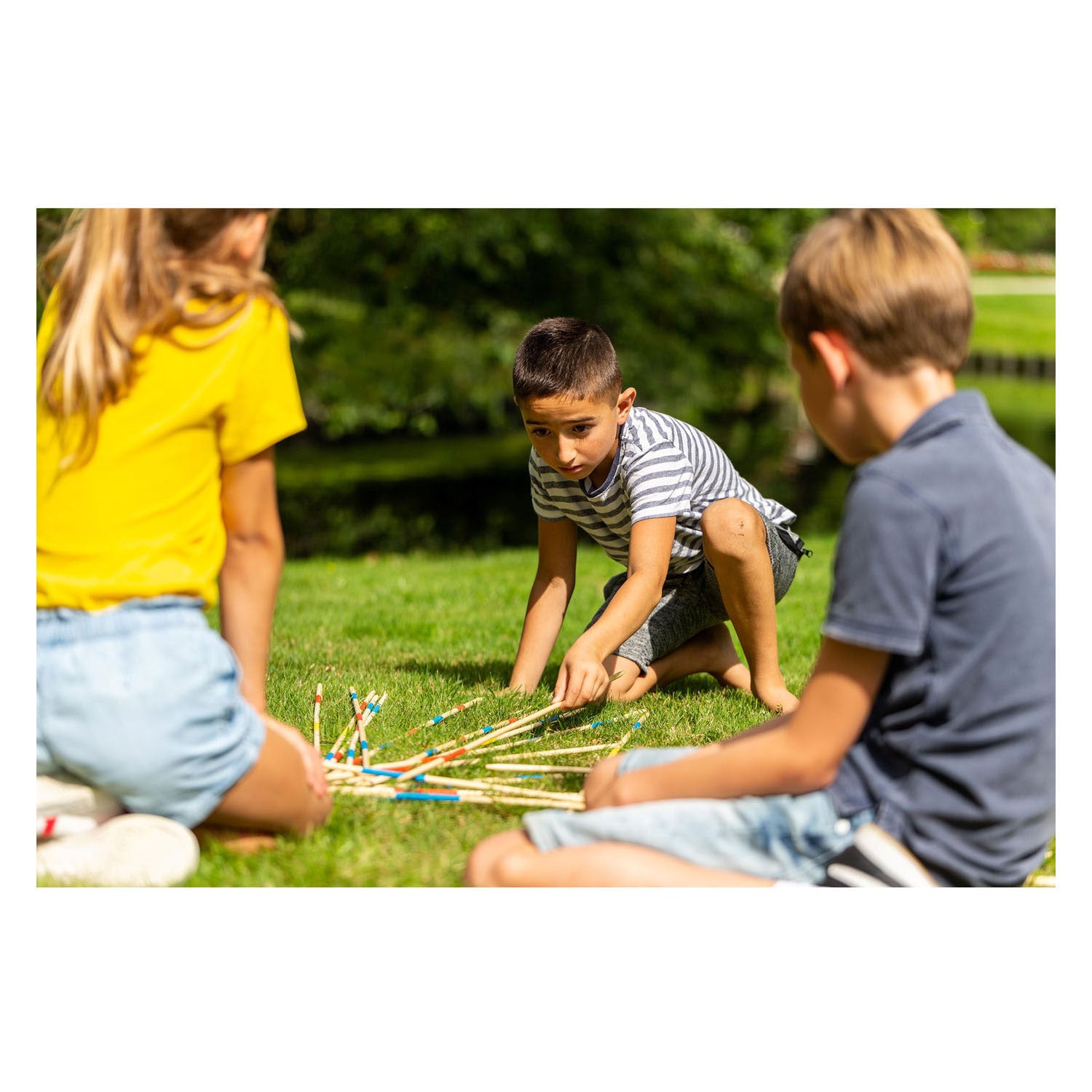 Outdoor -Spiel im Freien Mikado, 90 cm