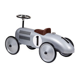Retro Roller Metal Walking Car Jean 75x40x40 cm Silber - afbeelding 2