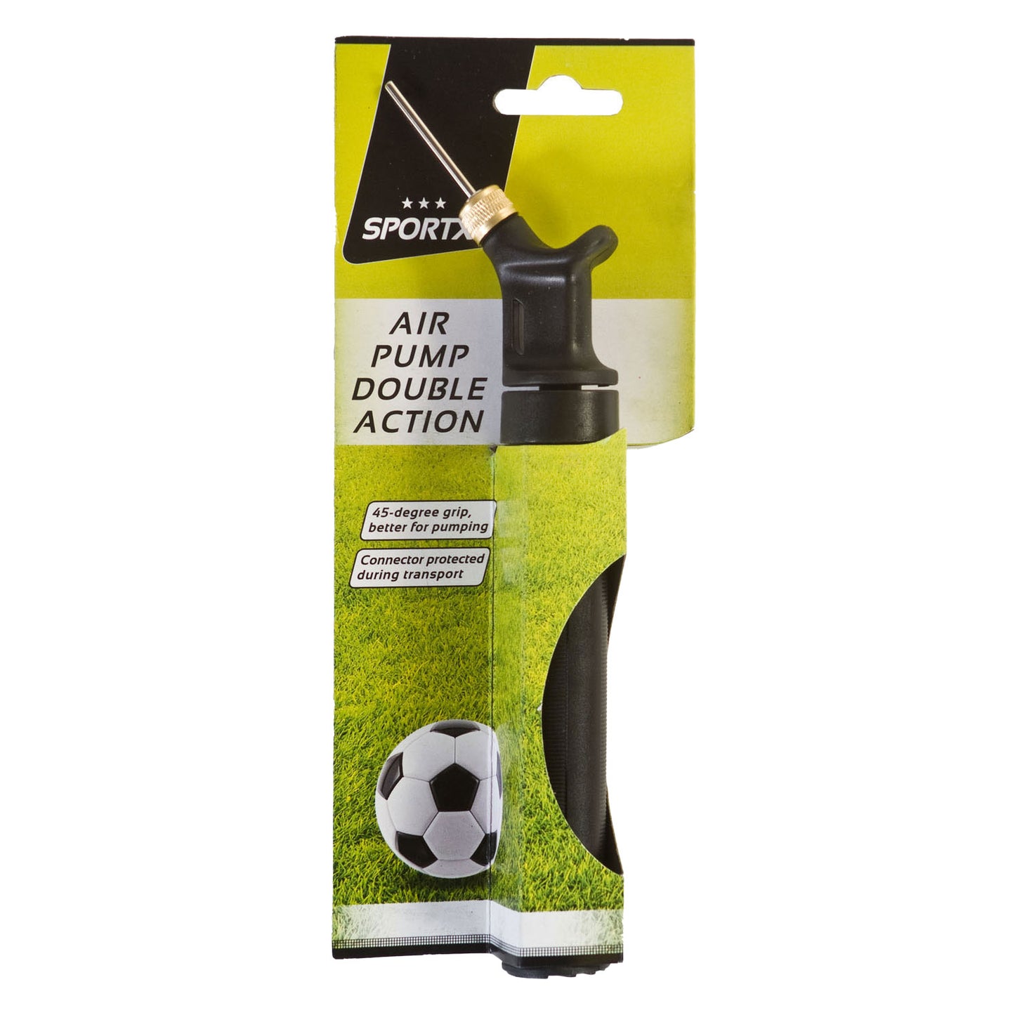 Sportx Doppel -Action -Ballpumpe