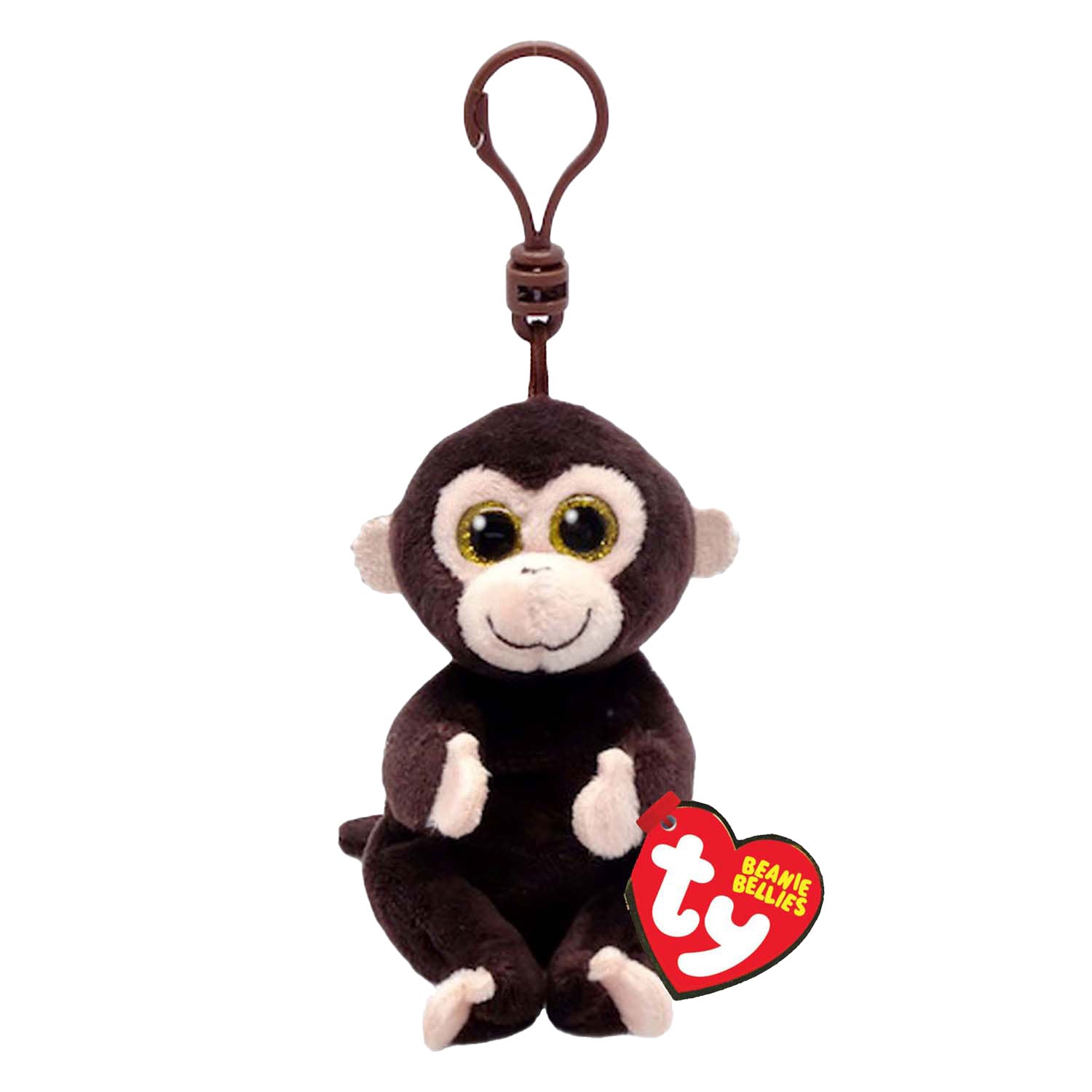 Ty Ty Beanie Babies Bellies Clip Hug Affe Affe Matteo 10 cm