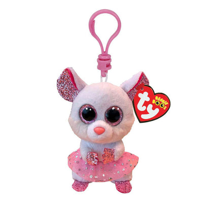 Ty Beanie Boos Clip Nina Mouse, 7 cm