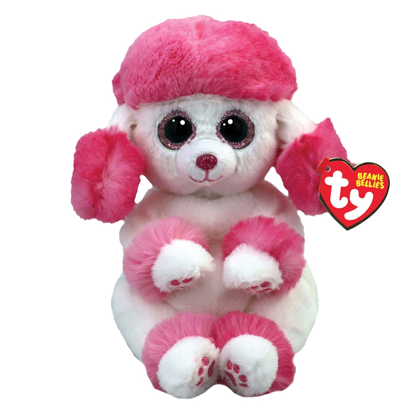 Ty Ty Beanie Babys Bäuche umarmen Pudel herzlich 15 cm