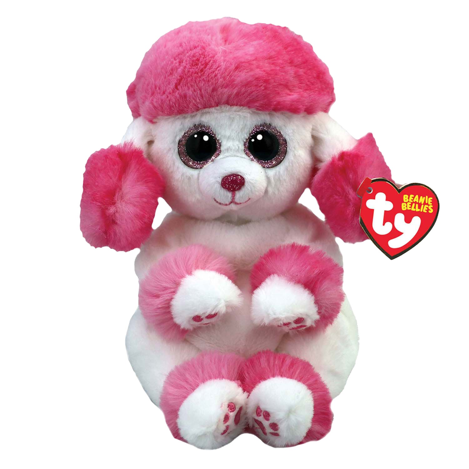 Ty Ty Beanie Babys Bäuche umarmen Pudel herzlich 15 cm