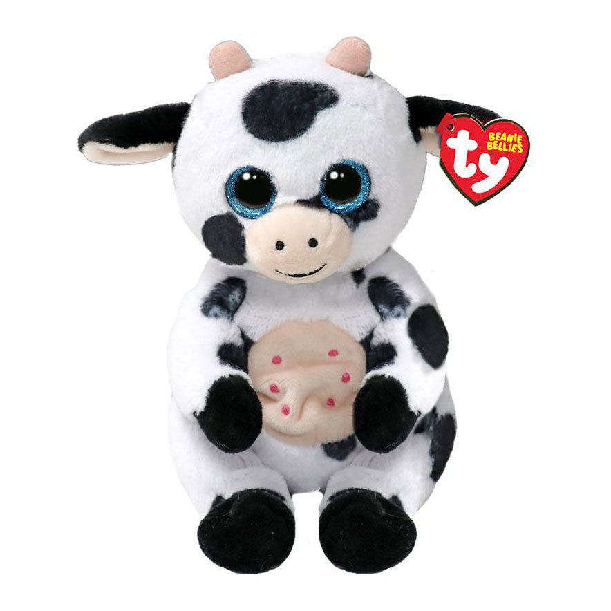 Ty Beanie Babys Bellies Herdley Cow, 15 cm