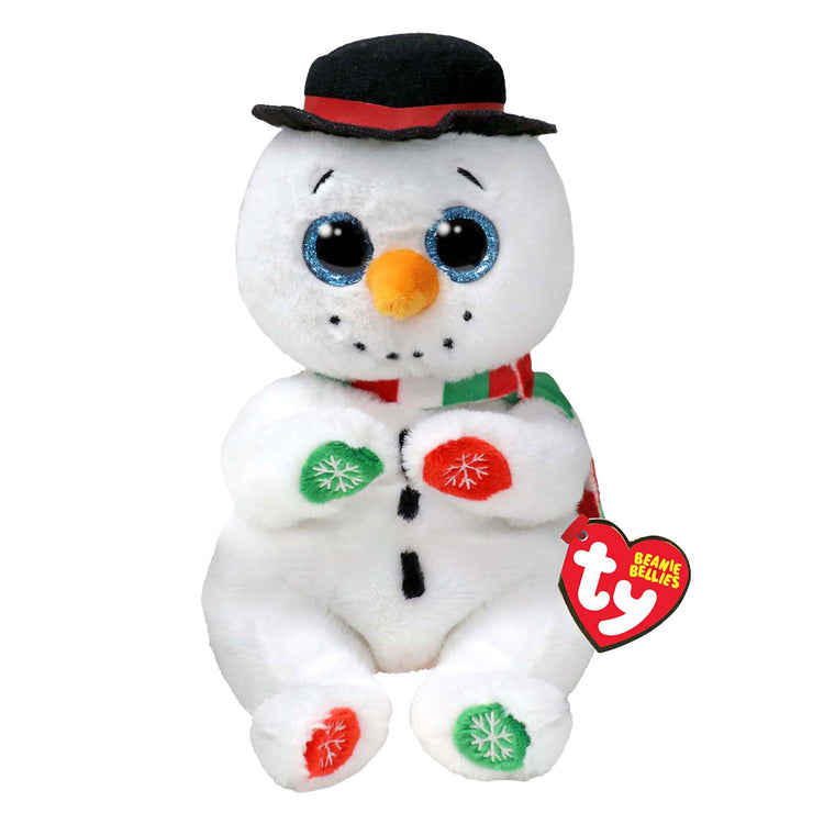 Ty Beanie Bellies Weihnachten Snowman Weaterby, 15 cm