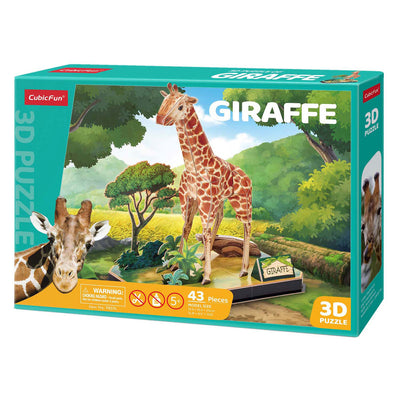 Kubikfun 3D -Puzzle -Giraffe